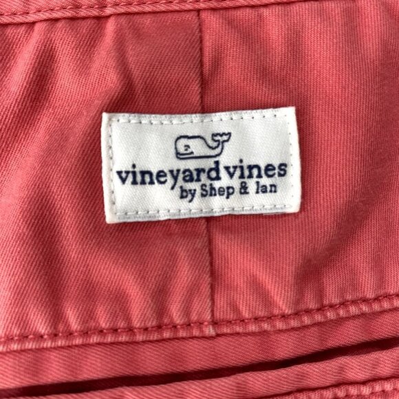 Vineyard Vines Club Short Coral 32 - Picture 7 of 8